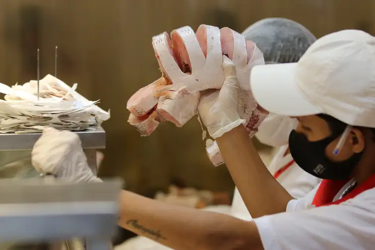 Fabio Rodrigues Pozzebom/Agência Brasil Comércio de peixes e pescados para a Semana Santa